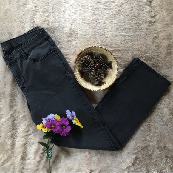 Calvin Klein High Mid Waisted Black Jeans Size 12 - Picture 1 of 8
